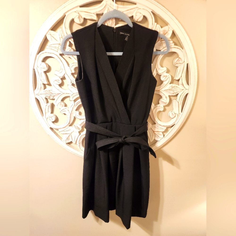 White House Black Market Vcut Dress. 00